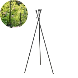 Common types of plant support and trellis systems
