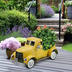 Here are some popular types of garden decor