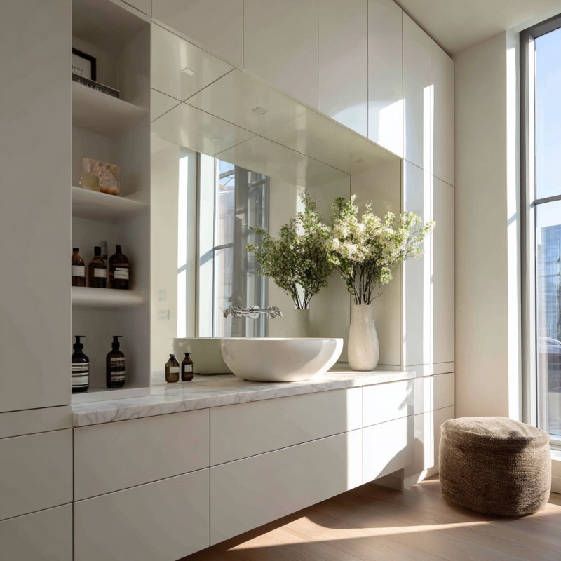 How Does Artistic Lacquer Finishes Vanity Elevate Luxury Bathroom Design?